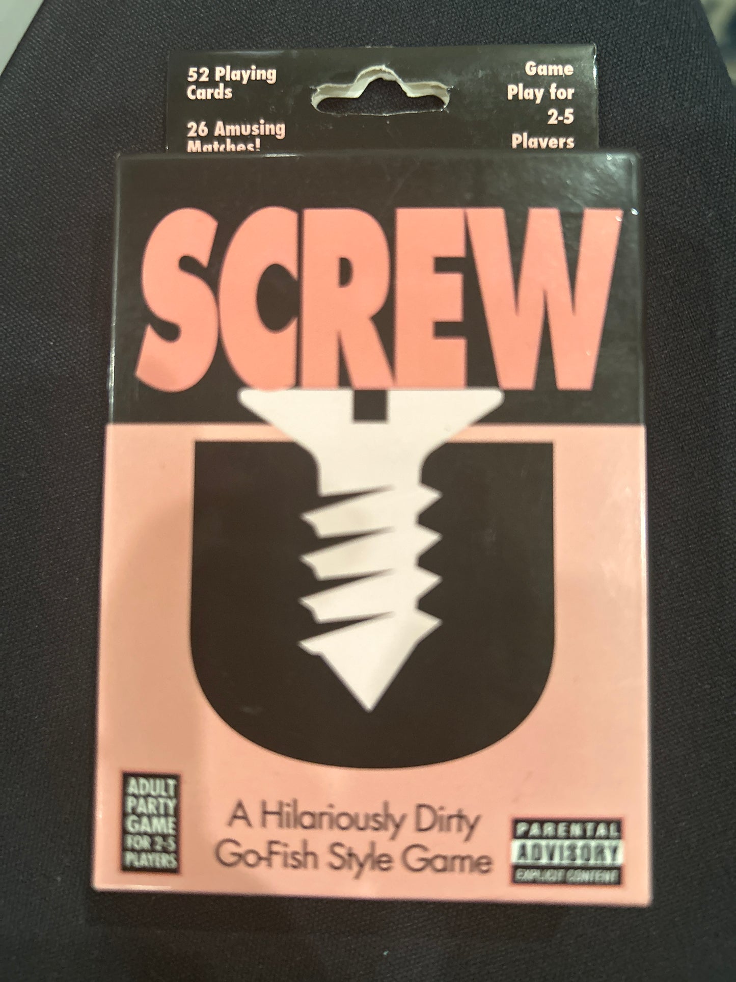 Screw U Play Cards