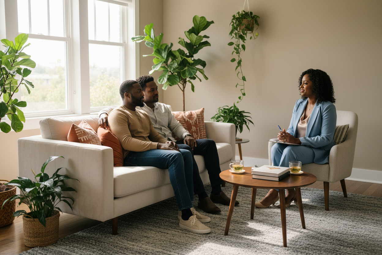 black couples coaching